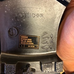 レディース　レインシューズ　24cm　の画像