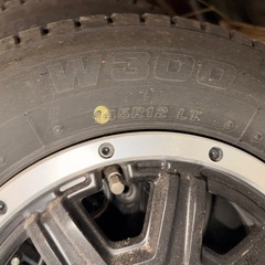 　N-VAN エヌバン Nバン スタッドレスタイヤ　ホイール  の画像