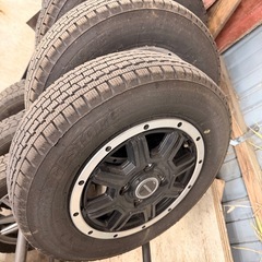 　N-VAN エヌバン Nバン スタッドレスタイヤ　ホイール  の画像