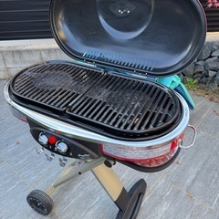BBQ ガス付き　コールマンの画像