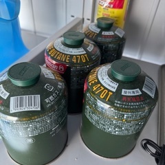 BBQ ガス付き　コールマンの画像