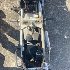 ほぼフルノーマルに近いNSR50 赤テラ　エンジン始動OK！簡単なレストア済み NSR50の画像