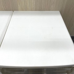 引き出し付きプラスチックケース 2点セットの画像