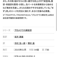 プロメテウス解剖学アトラス第2版の画像