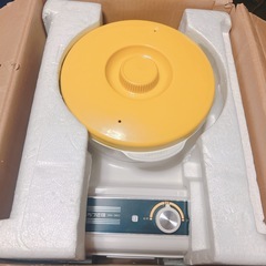 三菱 餅つき機 OM-360 イエロー/ホワイトの画像