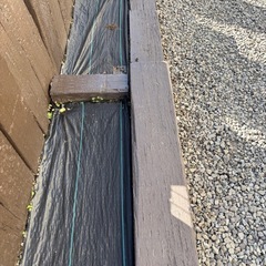 枕木10本　全て引き取ってくださる方お願いしますの画像