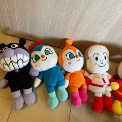 アンパンマン　　　ぬいぐるみの画像