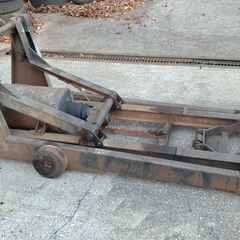 ビシャモン？　エアーリフト　エアージャッキ　整備工場　自動車の画像