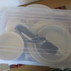 【新品・未使用】1000円｜キャンプ・災害用（各4脚：皿、カトラリー、ナイフ）の画像