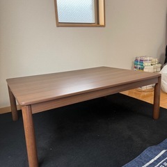 【赤羽岩淵/引取限定】ニトリ こたつテーブル（コラム）※12月土日祝の受渡希望の画像