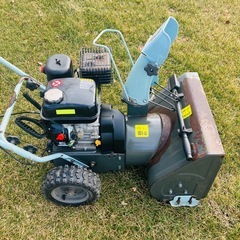 除雪機　T-MAX TM-163? 5馬力? オーガ幅50cm 動作確認済み 現状品 北海道 十勝 大樹 広尾 引取 の画像