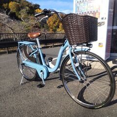 電動アシスト自転車 ヤマハ PAS With ２６インチの画像