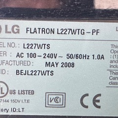 PCモニターの画像