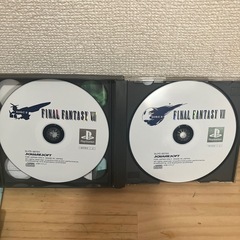 PlayStation ファイナルファンタジー　ディスク２とディスク3の 2枚入りの画像