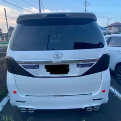 後期型350S モデリスタエアロ 社外20インチアルミ ALPINE９型デカナビ フリップダウン 両側電動ドア ソナー 革調シートの画像