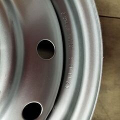 スズキ　鉄チンホイール　新品の画像