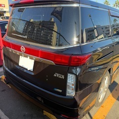 日産　エルグランド　ハイウェイスター　7人　車検付　ミニバン　H22年式　実動車の画像