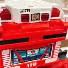 トミカワールド 変形出動！ビッグファイヤー＆コマンドステーションの画像