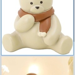 スリーコインズ　　くまサンタ　　オブジェ　セットの画像