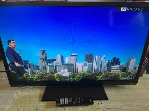 SHARP LED 液晶テレビ 40V型 LC-40H9 ハイビジョン (tsuka) 赤嶺の