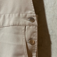 GU オーバーオール ホワイトの画像