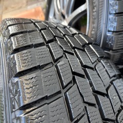 ロクサーニスポーツ 16インチアルミホイール  グッドイヤー アイスナビ6 215/65R16 4本セットの画像