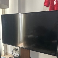 テレビ VIERA TH-55EX750 [55インチ]＆テレビ台、リモコン付き 11/26に引取りに来て下さる方の画像