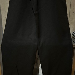 GU オーバーオール 黒の画像