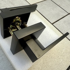 【新品・未使用】鍵付きドアノブの画像