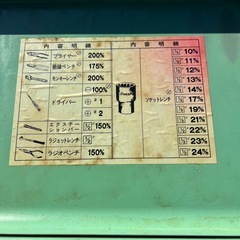 工具ラチェットセットの画像