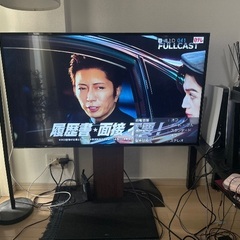 テレビ VIERA TH-55EX750 [55インチ]＆テレビ台、リモコン付き 11/26に引取りに来て下さる方の画像