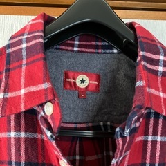 決まりました　converseシャツの画像