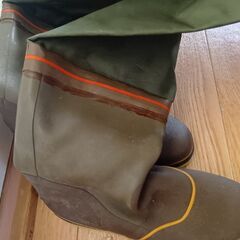 釣りのウェーダーの画像