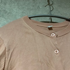 GU カーディガン 桜ピンクの画像