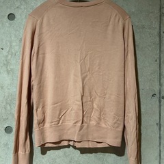 GU カーディガン 桜ピンクの画像