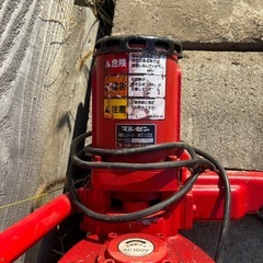 マルゼン工業　電動ミニオーガー　100V フェンス基礎の掘削などに！の画像