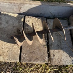 マルゼン工業　電動ミニオーガー　100V フェンス基礎の掘削などに！の画像