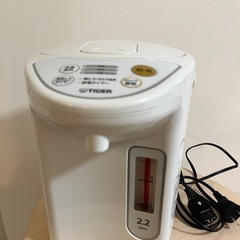 タイガー電気ポット　2.2Lの画像