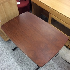 【使い勝手の良いサイズ】リフトテーブル　昇降テーブル　東馬 幅90cm テーブル 食卓テーブル アイアンフレーム：ダークブラウンの画像