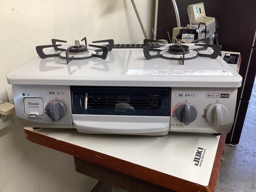 万代店　リンナイ　ガステーブルコンロ　RTE564BEL プロパンガス