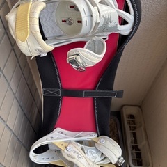 バートン スノーボードセット（古め）ビンディング付き　初心者・ワンシーズン用にの画像