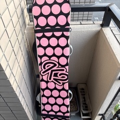 バートン スノーボードセット（古め）ビンディング付き　初心者・ワンシーズン用にの画像