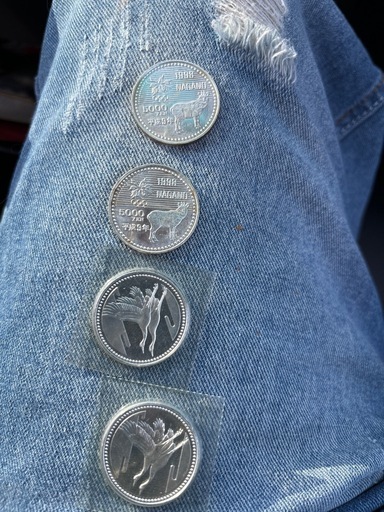 取引中リヒター大統領記念硬貨