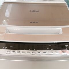 HITACHI / 日立 10.0kg 洗濯機 BW-V100C 2018年製【ユーズドユーズ名古屋天白店】JY11-41の画像