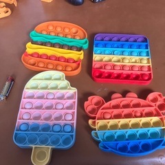 スクイーズ玩具 4点セットの画像