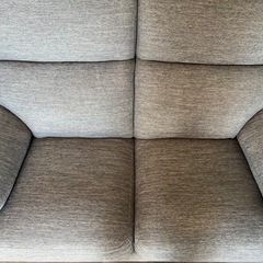 ニトリ2人掛けソファ 布張りタイプ (NポケットA13）の画像