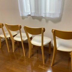 ロッシュ チェアー　4脚セットの画像