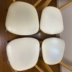 ロッシュ チェアー　4脚セットの画像