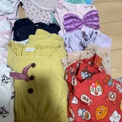 100.110.120女の子子ども服まとめうりの画像