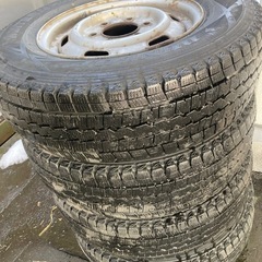 スタッドレス15インチ　スチールホイール付の画像